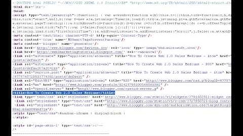 SEO Optimization - How TO SEO Blogger Blogs For Better SERP