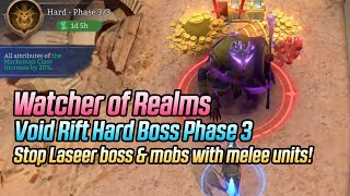 How to beat Void Rift Hard Boss Phase 3 Guide | Watcher of Realms