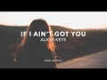 Alicia Keys  -  If I Aint