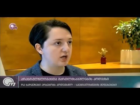 PHR - ბავშვთა უფლებების კოდექსის განხილვა - TV\"ობიექტივი\" - 04.02.2019