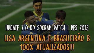 LPF E BRASILEIRÃO B 100% ATUALIZADOS NO PES 2013