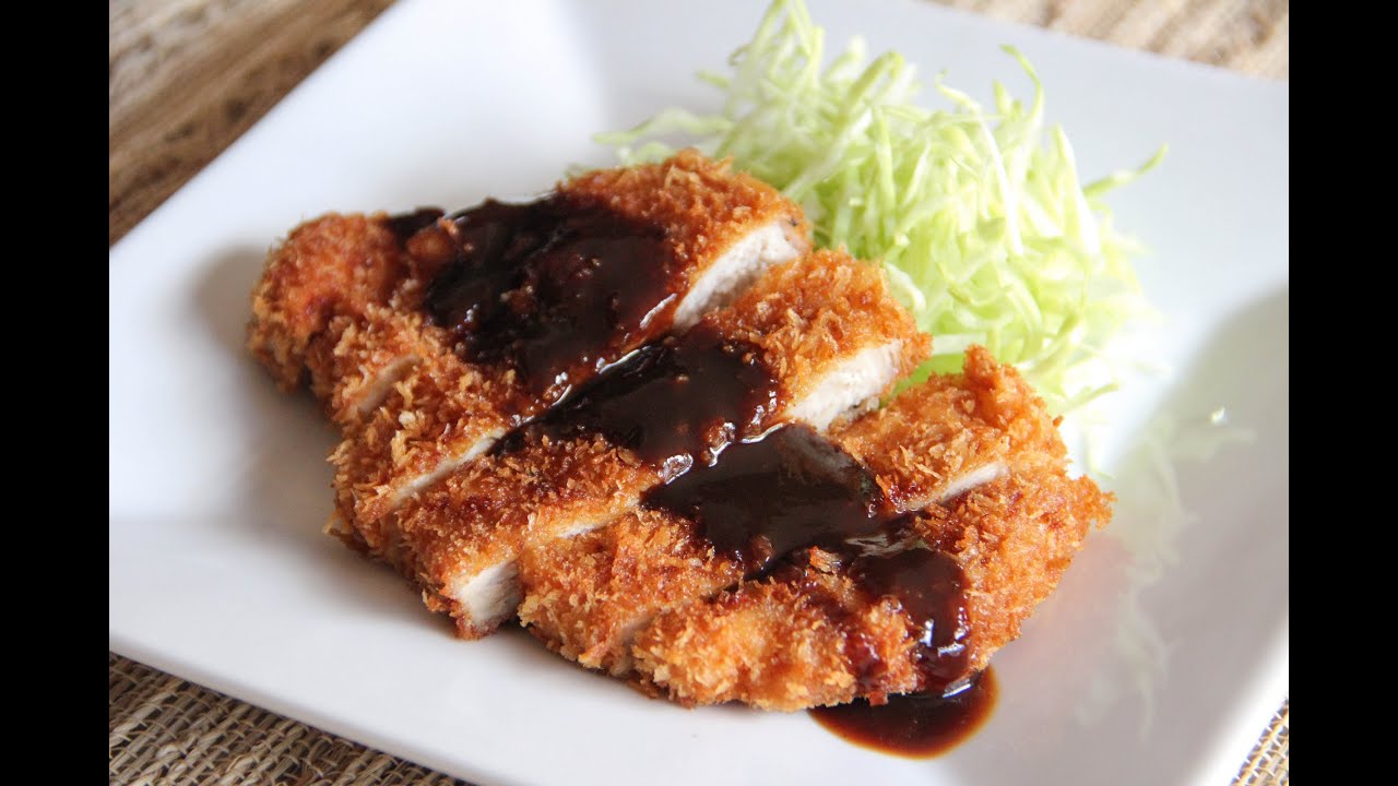 Tonkatsu (deep fried pork) Recipe - Japanese Cooking 101 | JapaneseCooking101