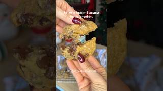 Brown butter banana bread cookies #easyrecipe #bananabreadrecipe #recipe #bananabread