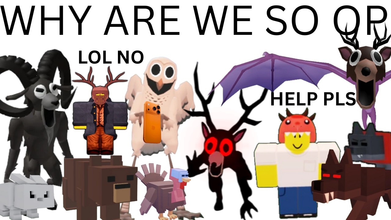 ALL 99 Nights In The Forest ENTITIES Meet Each Other??? (Meme)