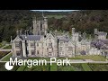 Margam park  from the air