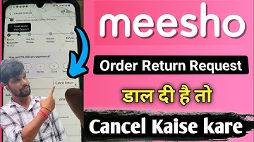 Meesho Return request डाल दी तो cancel Kaise karen | cancel return | Return product वापस कैसे लें