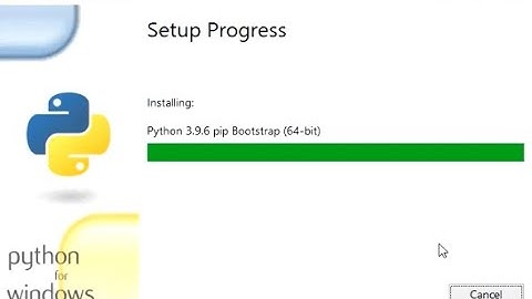 How to Install Python 3.9.6 on window 7/8/10