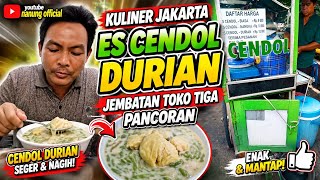 Jakarta Culinary Durian Cendol Ice at Jembatan Toko 3 Pancoran