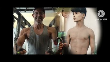 Hrithik Roshan GYM workout gymsatyam #gymsatyam #hrithikroshan #workout #gym #video #viralvideo gym