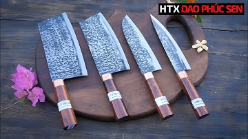 BỘ DAO BẾP CB130 ĐẦY ĐỦ CHỨC NĂNG GIÁ CỰC TỐT - HÀNG CHUẨN CỦA DAO VIP-HTX DAO PHÚC SEN