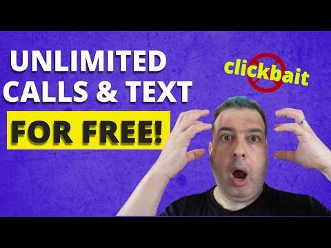 Get a FREE phone number and FREE Unlimited Calls and Text with TextNow - Not Clickbait!