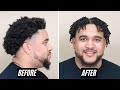 Easy Two Strand Twist-Out For Men → Low Porosity & Tight Curls (Full Wash & Style)