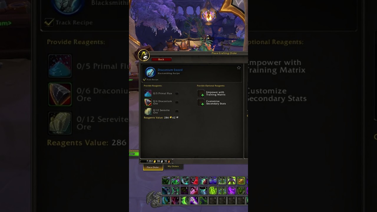 How To Do Crafting Orders In Dragonflight - YouTube