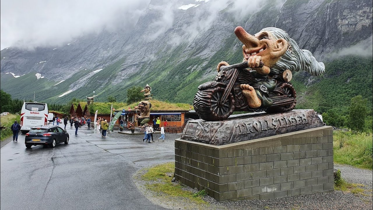 Norway trip on Road 63   From Trollstigen to Stryn 360 reframe with music