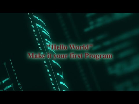 Glowing text animation effect using HTML and CSS | "Hello World" @ Interesting web