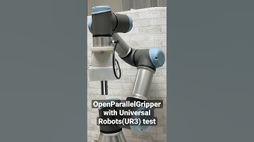 Open Parallel Gripper with Universal Robots(UR3) test