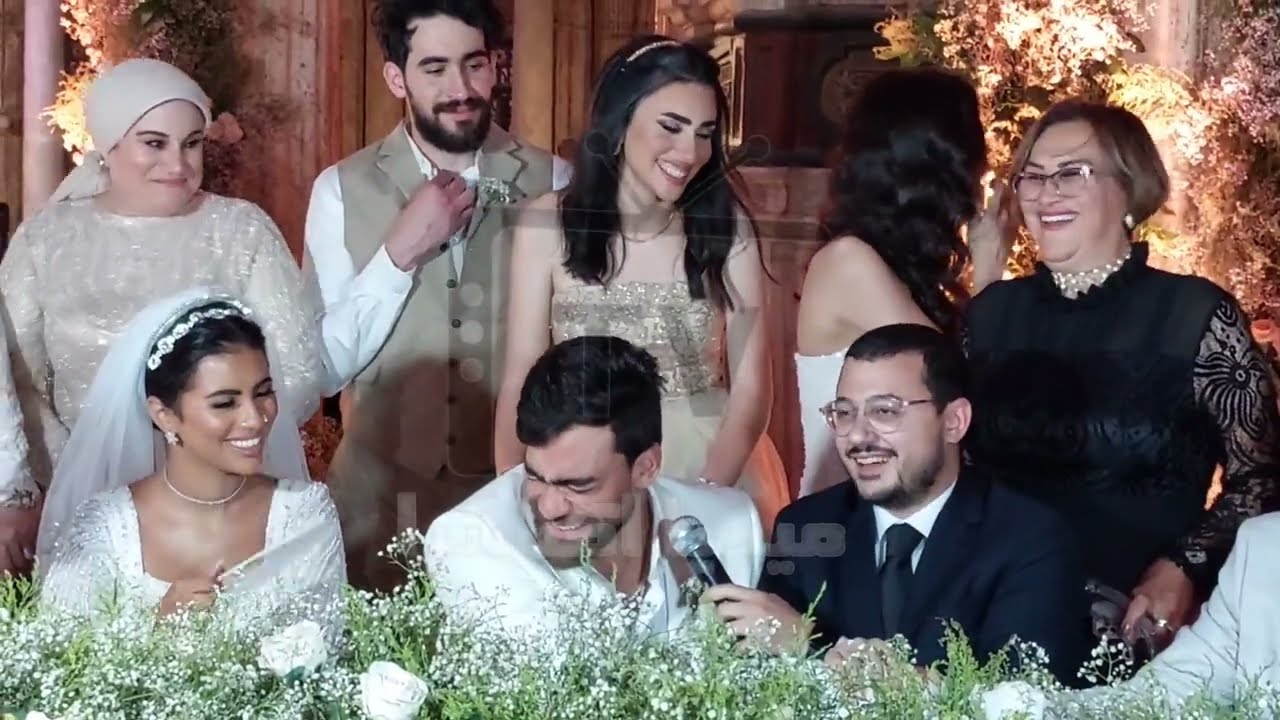 هزار الداعية مصطفى عاطف خلال كتب كتاب الفنان محمد مكاوي..ومش هعمل كدة تانى..وسبب بكاء العروسة