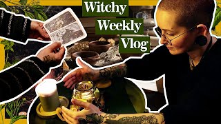 A Week in the Life of a Witch: Deity Work, Spirit Communication, Crafting || WEEKLY WITCHY VLOG #1