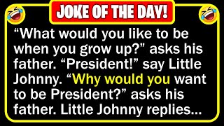 🤣 BEST JOKE OF THE DAY! - A father and his young son are sitting on the front porch... | Funny Jokes