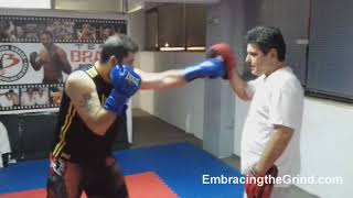 Mittwork: Mike Tyson style leaping left hooks