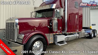 2001 FREIGHTLINER FLD132 CLASSIC XL - F89548 - SOLD