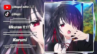 PRESET AM ANIME || 1:1 || TOKISAKI KURUMI || DJ Kanan Kiri V2🎶