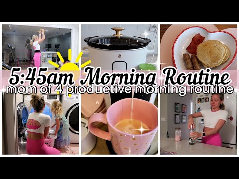 *NEW* 540 AM MORNING ROUTINE MOM OF 4 PRODUCTIVE MORNING ROUTINE TIFFANI BEASTON HOMEMAKING 2024