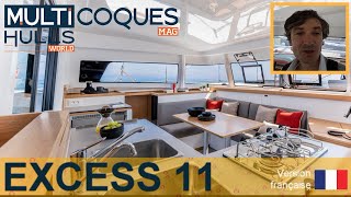 Excess 11 Catamaran  Vidéo exclusive dans la brise !  Multicoques Mag