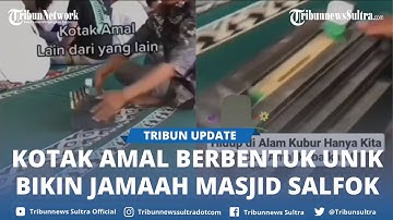 Video Viral Kotak Amal Berbentuk Kuburan Ini Bikin Jamaah Masjid Jadi Rajin Sedekah
