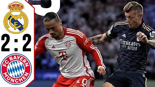 Bayern Munich vs Real Madrid UCL 22 vini jr two goal ,harry kane gial UEFA Champions League 2024