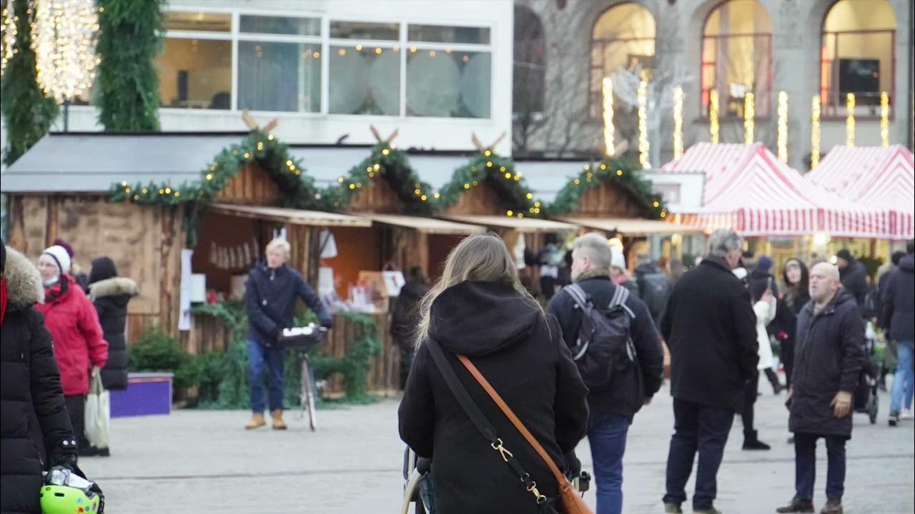 Christmas Market in Malmö Sweden YouTube