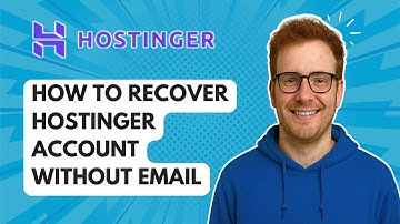 Hoe u uw Hostinger-account kunt herstellen zonder e-mail [Handleiding 2025]