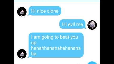 my evil clone gets grounded