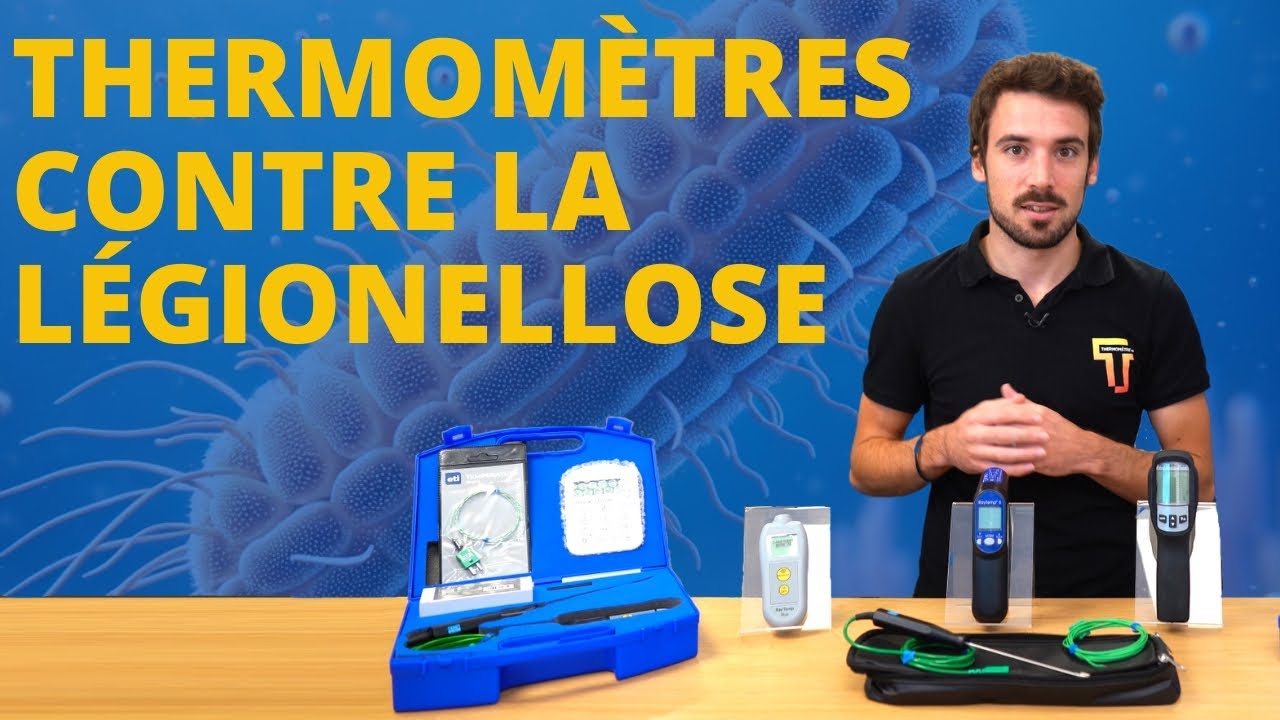 Kit de thermomètre pour le contrôle de la légionellose –