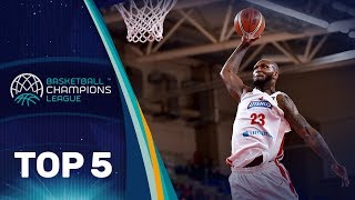 Top 5 Plays - Tuesday - Gameday 13 - Basketball Champions League 2017