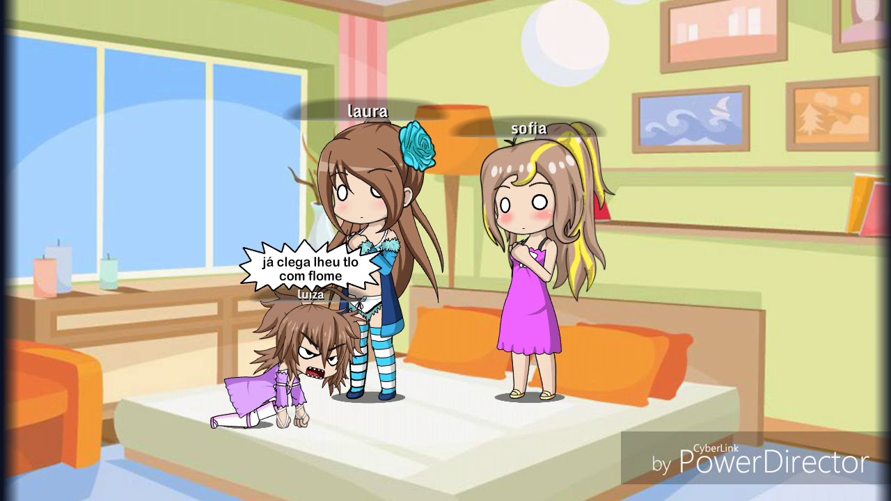 A menina mimada #Gacha life
