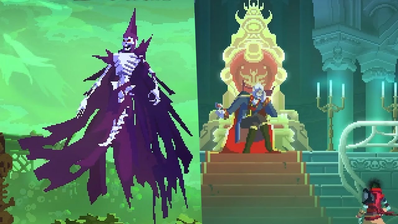 Dead Cells Castlevania. Босс файт Атомик.