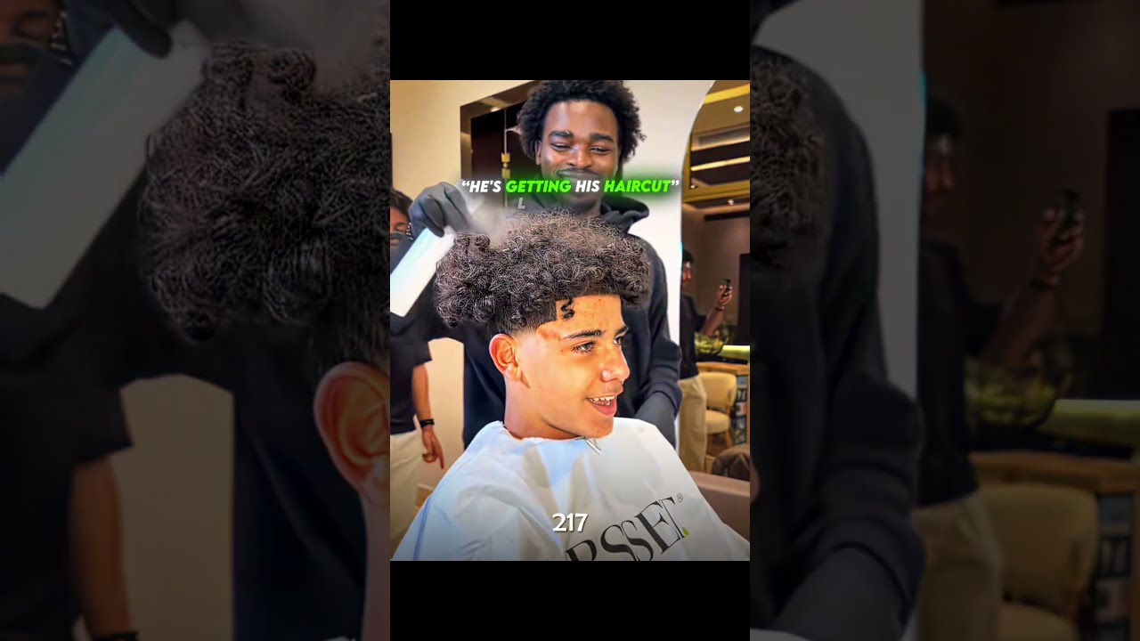 When Ronaldo Jr Cut His Hair Like 