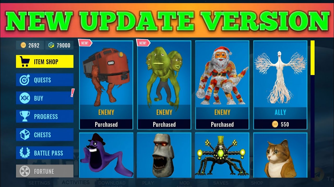 Sandbox in space updated new desidrio moai Roblox hungry sea eater characters 😱 chasing nextbots 🔥