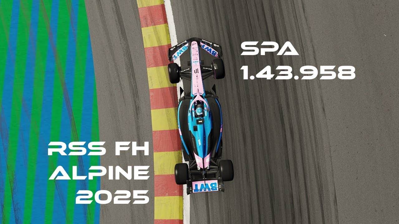 RSS Formula Hybrid Alpine 2025 | Spa (1.43.958) - Mouse & Keyboard
