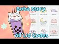 Boba story all lid codes as of march 2024