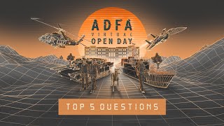 ADFA Open Day 2020 Q&A: Top 5 Questions