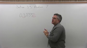 MTH 060 : Section 3.5 Problem 7 - Mathematics with Dan Avedikian