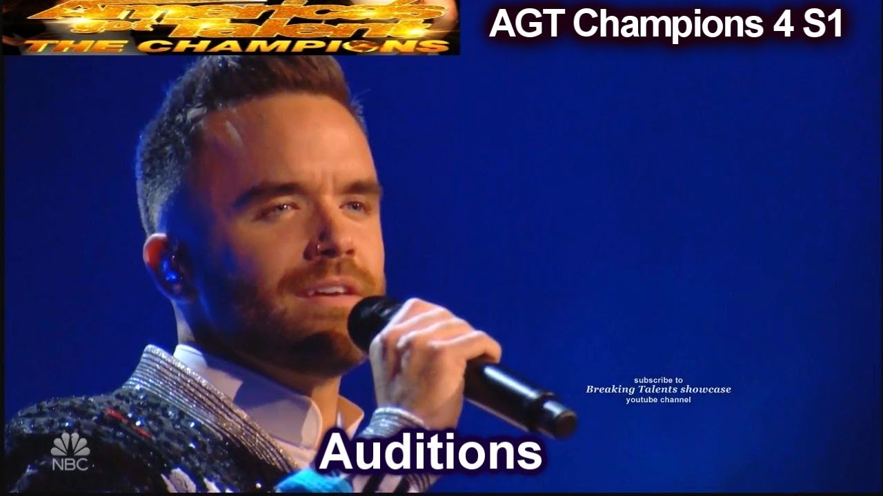 Brian Justin Crum Sings Your Song He Smashed It Audition America S Got Talent Champions 4 Agt Youtube