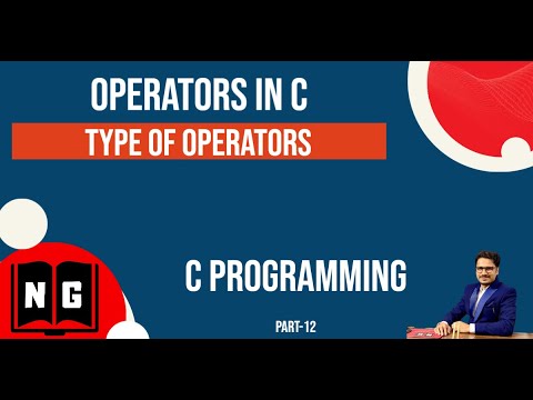 Operators in C | Type of Operators | Arithmetic Operator in C | C ...