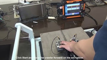 TOFD scanning with PTS-P05