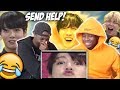 BTS BEING CRACKHEADS FOR 5 MINS STRAIGHT (REACTION) | FO SQUAD KPOP