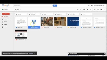 How to Upload a Word Document to Google Docs
