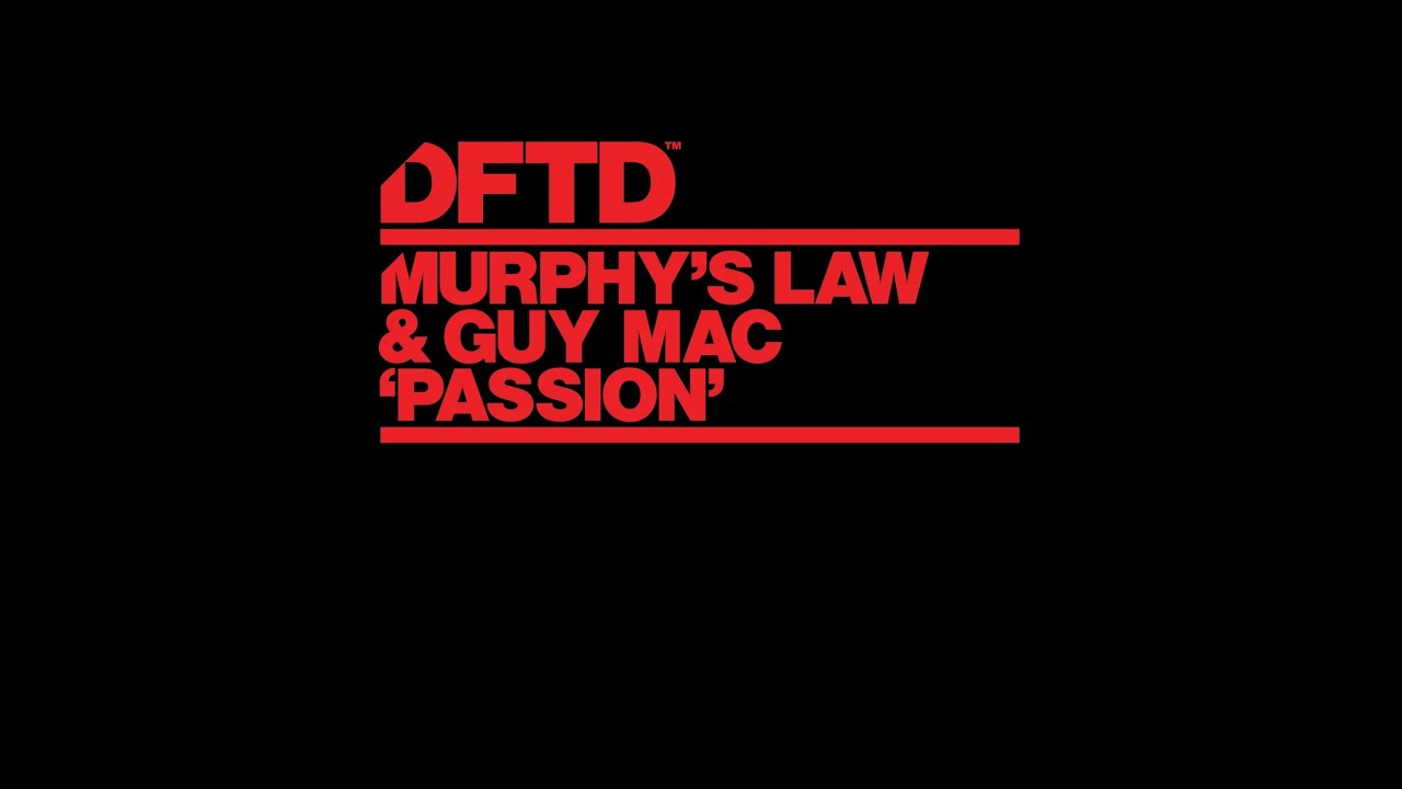 Παρακολούθηση Murphy's Law (UK) & Guy Mac - PASSION (Extended Mix) στο YouTube Παρακολούθηση Murphy's Law (UK) & Guy Mac - PASSION (Extended Mix) στο YouTube