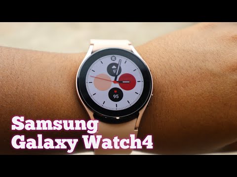 Samsung Galaxy Watch 4 Pink Gold Review   YouTube